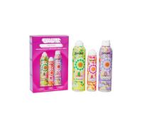 amika big mood volumizing styling set - includes un.done texture hair spray, rising star volumising finishing hairspray + perk up talc-free mini dry shampoo spray (3 pieces)