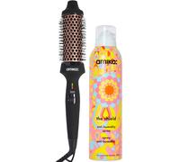 Amika Blowout Babe Thermal Brush + The Shield Anti-Humidity Spray Duo