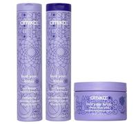 amika Bust Your Brass Shampoo 275ml, Conditioner 250ml and Mask 250ml