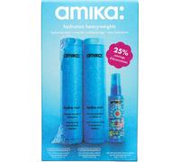 Amika Hydration Heavyweights Hydrating Wash + Care Set 610ml (Worth £66)
