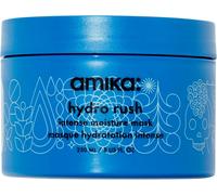 amika hydro rush intense moisture hair mask - hydrating hair care for dry + tex