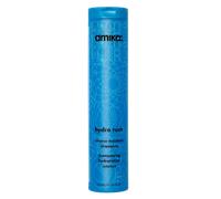 amika hydro rush intense moisture shampoo - hydrating hair care for dry + textured hair - silicone + sulfate free shampoo with hyaluronic acid + squalane - provides long-lasting hydration (275 ml)