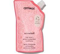 amika mirrorball high shine + protect hair conditioner - boosts shine + removes