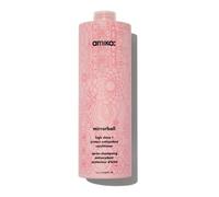amika mirrorball high shine + protect hair conditioner - boosts shine + removes pollution buildup - smooths + softens strands - antioxidant-rich hair care with grape leaf + sea buckthorn (1000 ml)
