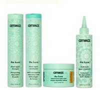 amika The Kure Bond Repair Shampoo 275ml & Bond Repair Conditioner 275ml Pack & Bond Repair Mask 250ml & Multitask Treatment 200ml