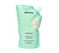 amika the kure strength repair hair conditioner - strengthening conditioner for hair care - bond fortifying technology helps reduce breakage - enriched with plant butters + sea buckthorn (500 ml)