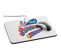 Amikado Mouse Mat Super Dad Personalised Name Mouse Pads