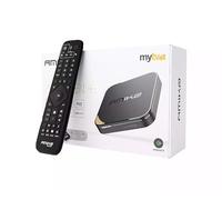 Amiko A11 Green+ Android Set Top Box with Bluetooth Backlit Remote Quad Core MYTV3 4K Internet TV Player MYTV HDR HDR10 Dual Band WiFi 2GB + 16GB MY TV UK Plug A11 Green Plus