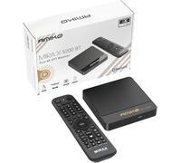 Amiko Mira X-5200 BT Bluetooth Linux 4K IPTV Set Top Box UHD Media streamer with HEVC H.265 support, MY TV 2 GB RAM, Bluetooth Backlit Remote Control, MYTV Dual Band WiFi and MYTV3 X5200