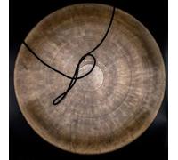 Amilav Collections 50 cm inches Extra large Tiger antique Gong bell, Unique and special Tibetan
