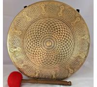 Amilav Collections Gong 18" 2.5 kg Universe Kundalini Yoga Long Sound Made in Nepal