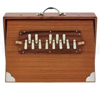 Amilav Collections Large Shruti Box, Solid Teak Wood Sur Peti With Bag, Shruti Box Tuned to 432Hz, 16" Shruti With Bag