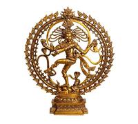 Amilav Collections Natraj Murti | Om Nataraja |Shiva Natraj | Made of Brass Height 2 Feet | Large Statue | Natraja Idol | for Home Temple Mandir |