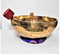Amilav Collections Tibetan Singing Bowl Set Premium Quality Chakra Tuned Hand Hammered Sound Bowl for Meditation, Chakra Healing & Sound Therapy 11"