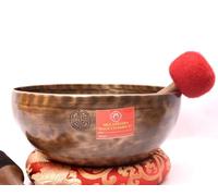 Amilav Collections Tune Full Moon Singing Bowl | Chakra Healing Bowl |Tibetan Full Moon Night Singing Bowl | Handmade Full Moon Bowl | Mindfulness Gift