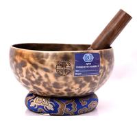 Amilav Collections Tune Full Moon Singing Bowl | Chakra Healing Bowl |Tibetan Full Moon Night Singing Bowl | Handmade Full Moon Bowl | Mindfulness Gift
