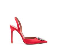 Amina Muaddi 105mm Camelia pumps - Red 37-37.5-38