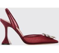AMINA MUADDI Begum Mesh Nylon Slingback with Jewel Buckle - Size: 36 - female