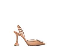 Amina Muaddi Begum point-toe slingback pumps - Neutrals 35-35.5-36-36.5-37-37.5-38-38.5-39-40-40.5-41-41.5-42