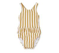 Amina Recycled Material One-Piece Swimsuit Mustard 3 months