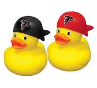 aminco Atlanta Falcons NFL Team Rubber Duck Set Two Pack