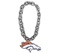 Aminco Denver Broncos NFL Fan Chain, Silver