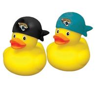 aminco Jacksonville Jaguars NFL Team Rubber Duck Set Two Pack