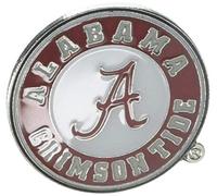 aminco NCAA Alabama Crimson Tide Logo Pin Badge, Lapel Pin