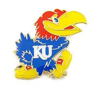 aminco NCAA Kansas Jayhawks Team Logo Pin Badge
