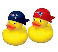 aminco New England Patriots NFL Team Rubber Duck Set Two Pack