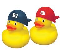 aminco New York Giants NFL Team Rubber Duck Set Two Pack