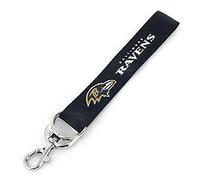 aminco NFL Baltimore Ravens Deluxe Wristlet Keychain