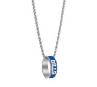 Aminco NFL Buffalo Bills Fashion Ring Pendant Necklace