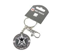 aminco NFL Dallas Cowboys Impact Keychain, Silver