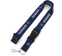 aminco NFL Dallas Cowboys Team Lanyard, Blue