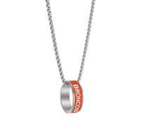 Aminco NFL Denver Broncos Fashion Ring Pendant Necklace