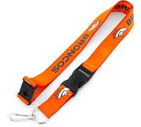 aminco NFL Denver Broncos Team Lanyard, Orange