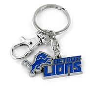 aminco NFL Detroit Lions Heavyweight Keychain,Blue
