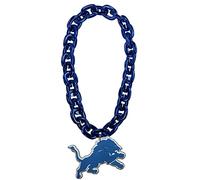 Aminco NFL Detroit Lions Team Fan Chain, Royal Blue