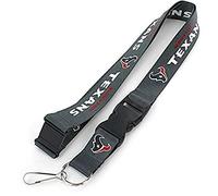 aminco NFL Houston Texans Team Lanyard, Charcoal