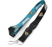 Aminco NFL Jacksonville Jaguars Reversible Lanyard, Black/Teal
