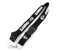 aminco NFL Kansas City Chiefs Team Lanyard, Black