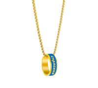 Aminco NFL Los Angeles Chargers Fashion Ring Pendant Necklace