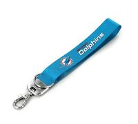 aminco NFL Miami Dolphins Deluxe Wristlet Keychain