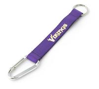 aminco NFL Minnesota Vikings Carabiner Lanyard Keychain
