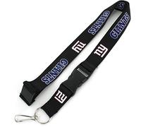aminco NFL New York Giants Team Lanyard, Black