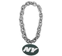 Aminco NFL New York Jets Team Fan Chain, Silver