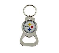 aminco NFL Pittsburgh Steelers Bottle Opener Keychain