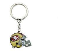 aminco NFL San Francisco 49ers Helmet Keychain