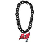 Aminco NFL Tampa Bay Buccaneers Team Fan Chain, Black